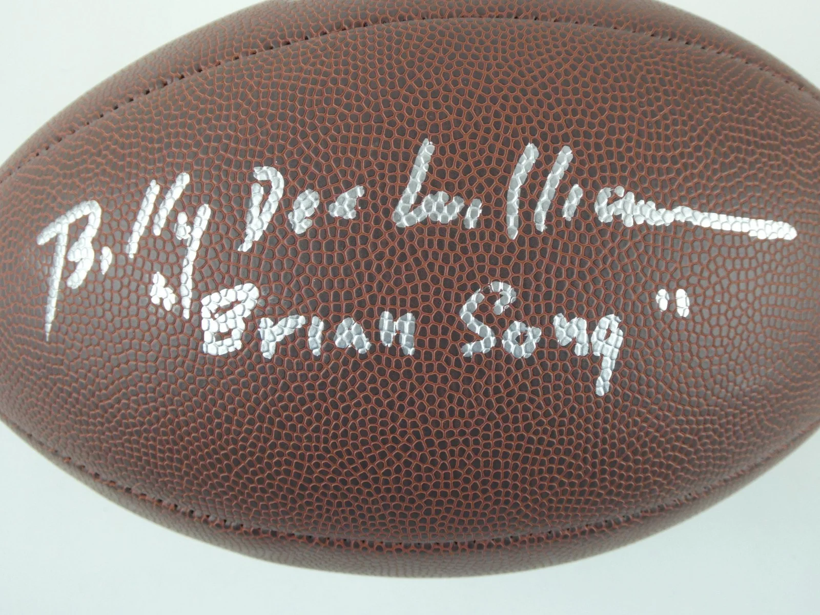 Billy Dee Williams — Billy Dee Williams Signed NFL Football Autographed Brians Song COA Hologram, изображение 2