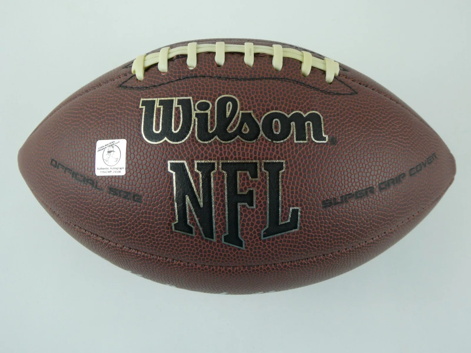 Billy Dee Williams — Billy Dee Williams Signed NFL Football Autographed Brians Song COA Hologram, изображение 4