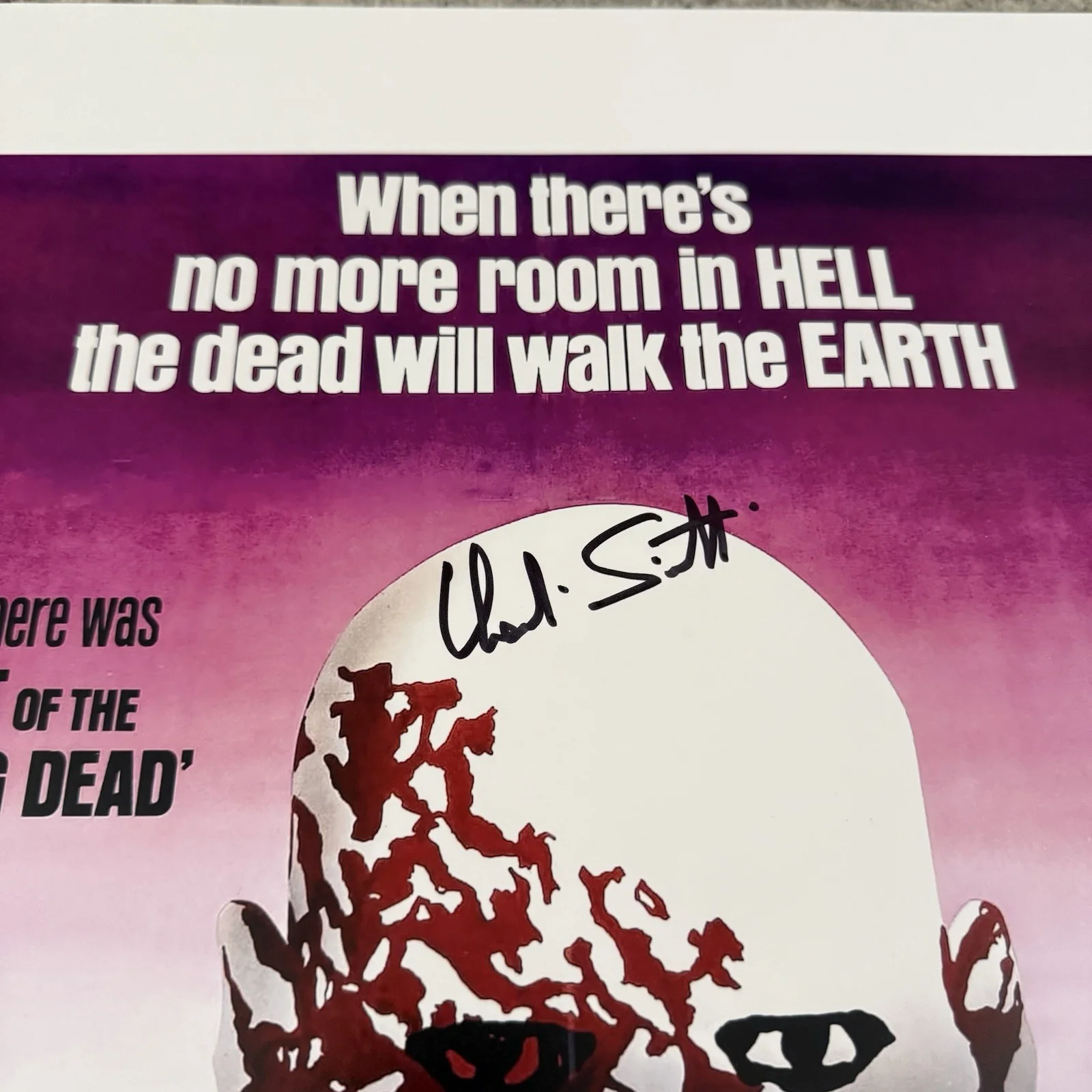 CLAUDIO SIMONETTI SIGNED DAWN OF THE DEAD 12x18 PHOTO GOBLIN JSA COA, изображение 2