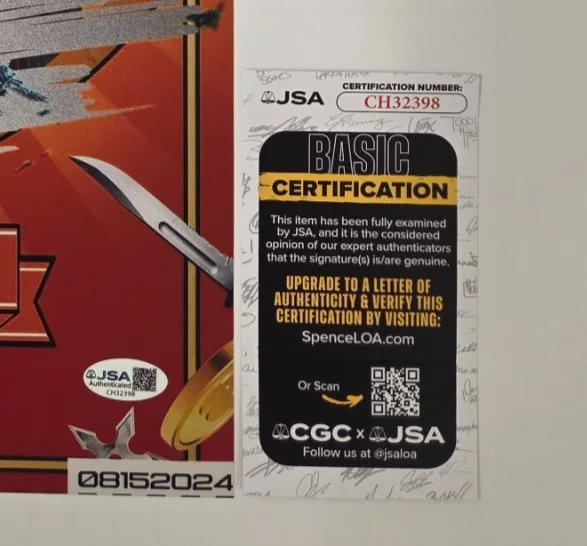 PAUL FEIG — PAUL FEIG Authentic Hand-signed "JACKPOT Director" 12x18 Photo (JSA COA), image 2