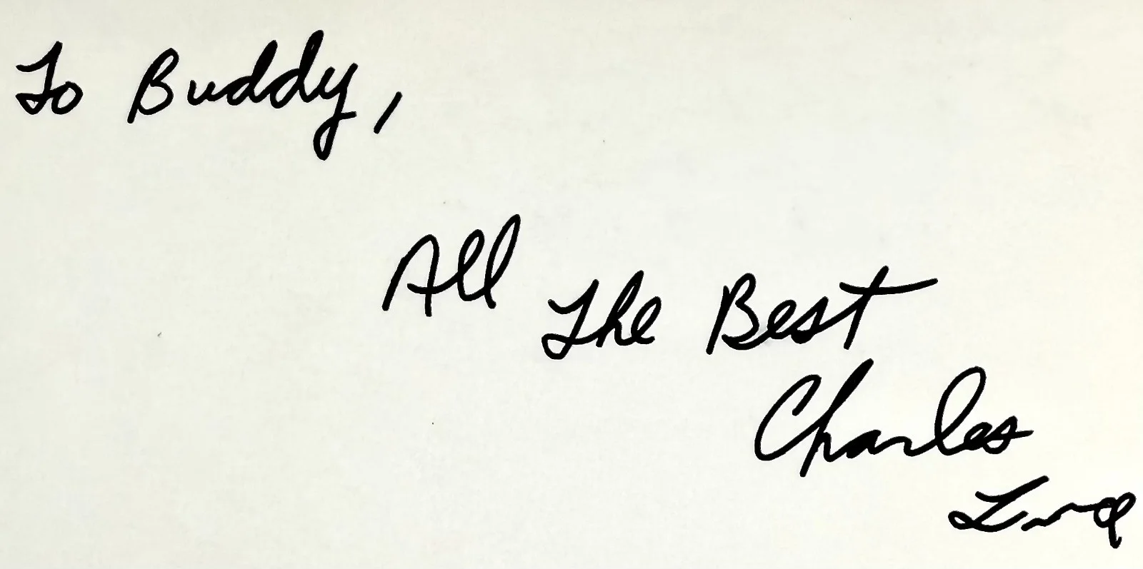 Charles Lane — CHARLES LANE Signed Autograph 4x6 INDEX CARD I Love Lucy Dr. Jekyll and Mr. Hyde, image 2