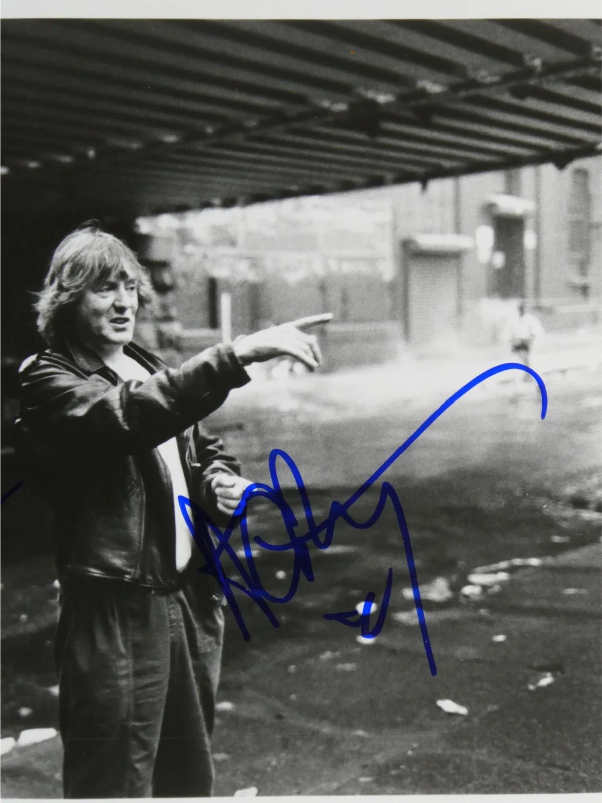 Tim Robbins — Tim Robbins Adrian Lyne Signed B&W 8x10 Promo Photo Jacobs Ladder Autographed, изображение 3