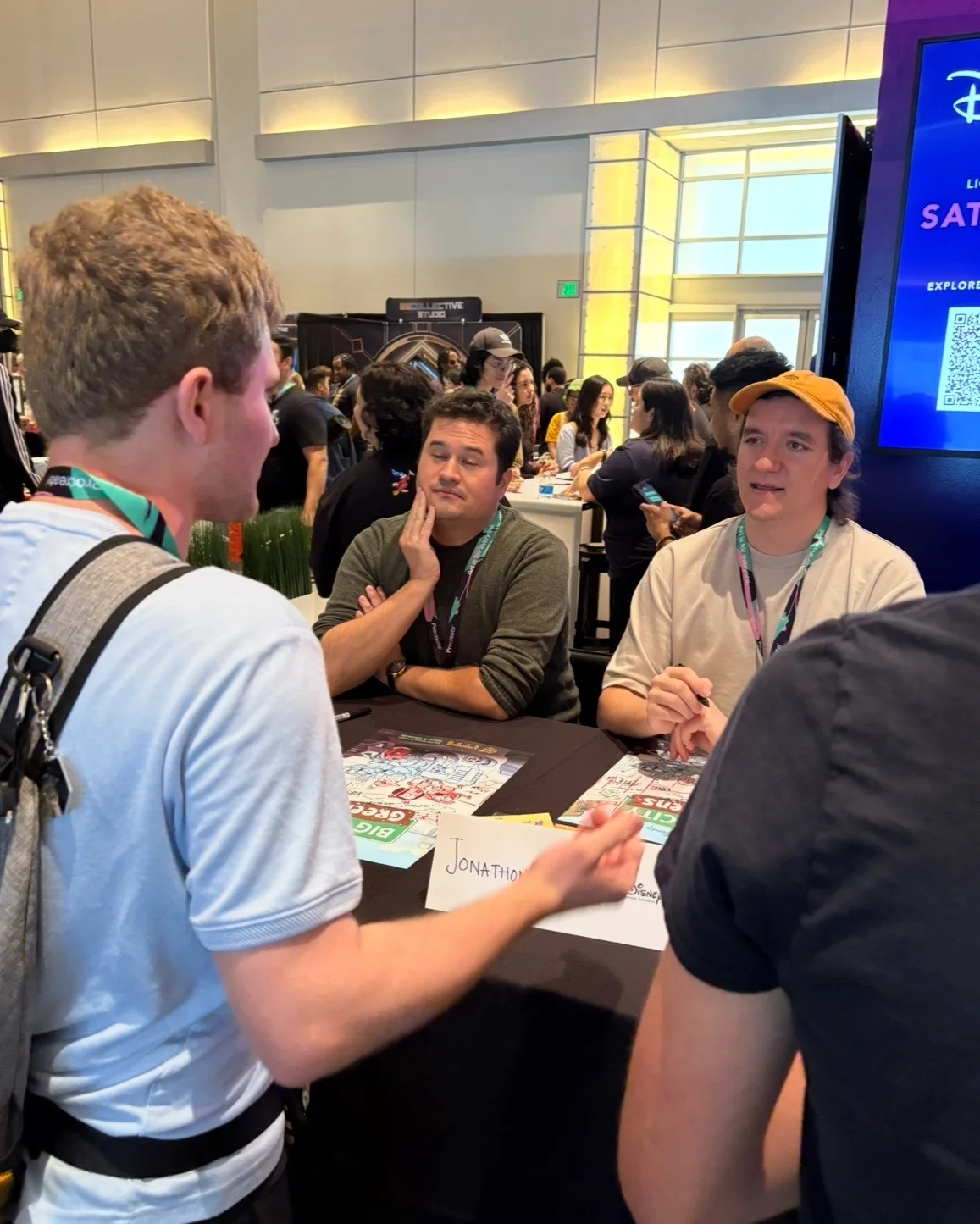 Cast, Creators of Big City Greens — Big City Greens Poster Signed by 6 Creators With SKETCHES 2025 11”x17” Lightbox, image 5