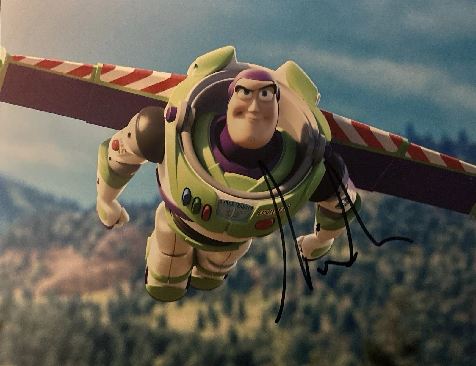 Tim Allen — TIM ALLEN SIGNED TOY STORY BUZZ LIGHTYEAR AUTOGRAPHED 8X10 PHOTO COA