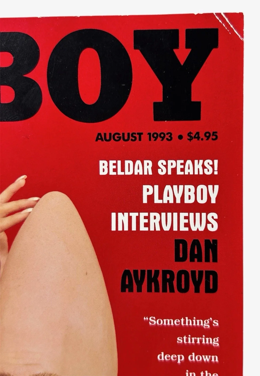 Dan Aykroyd — Dan Aykroyd Signed Playboy Aug 1993 Magazine Coneheads (BECKETT AUTHENTICATED), image 5