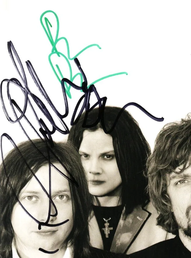 THE RACONTEURS Signed Anthem Magazine BENSON, KEELER, LAWRENCE JSA #CI92426, image 2