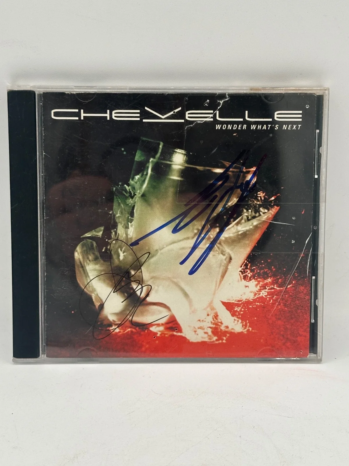 Chevelle “Wonder What’s Next” Signed CD Lot 4 Pieces Early Concert Autographs, изображение 4