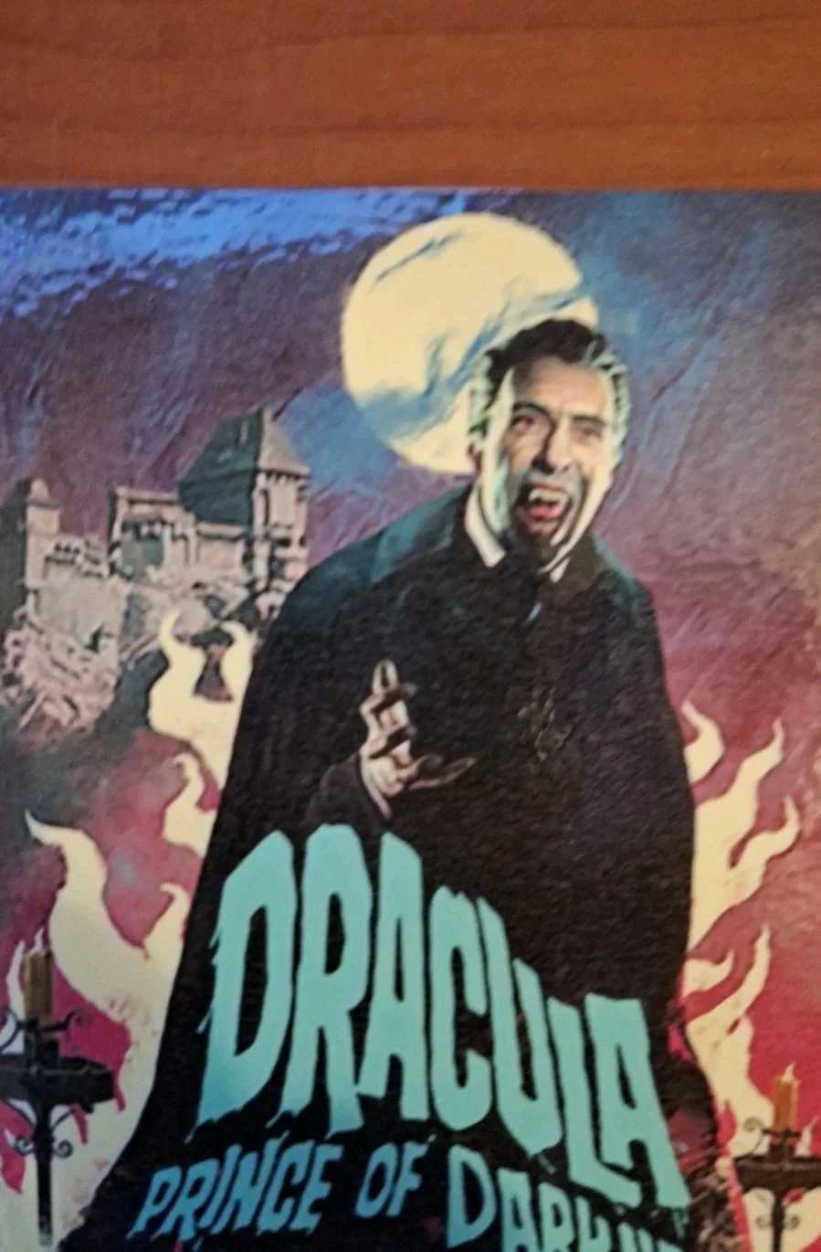Dracula Prince of Darkness Christopher Lee Cinema Art Collectable Postcard, image 5