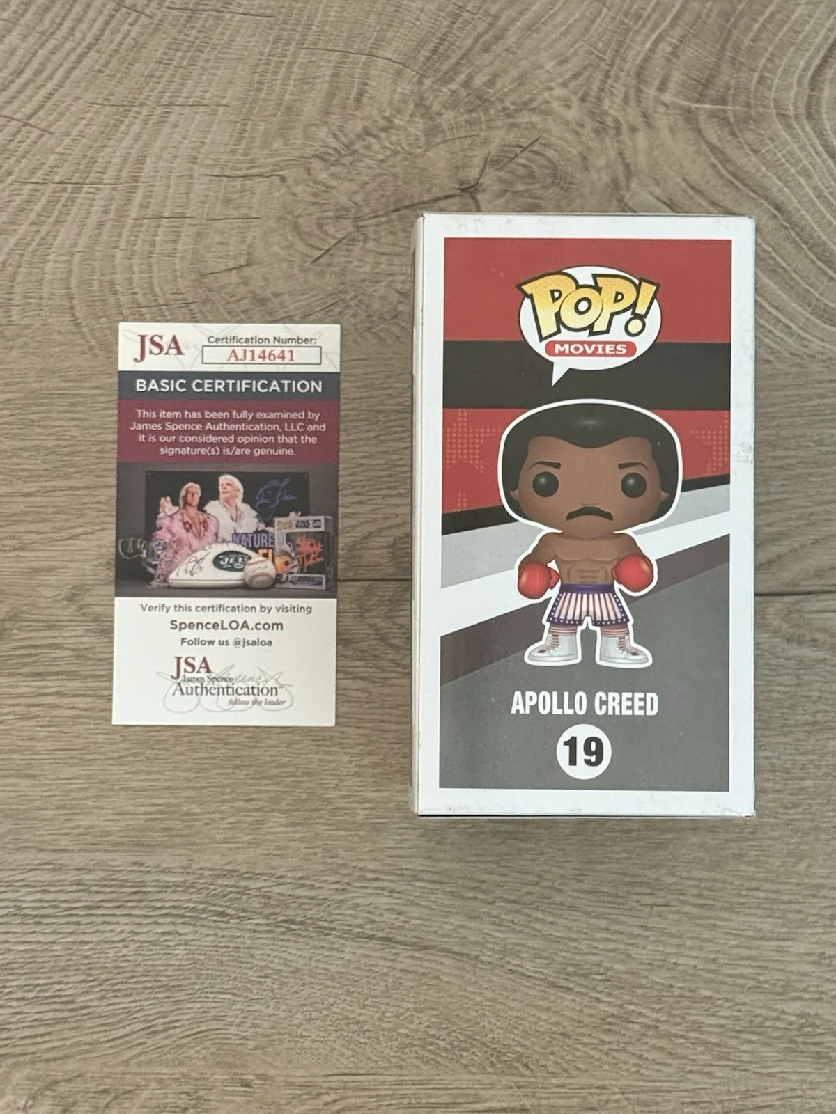 Carl Weathers Signed & Inscribed On Side Apollo Creed #7 2012 Funko COA JSA, изображение 4