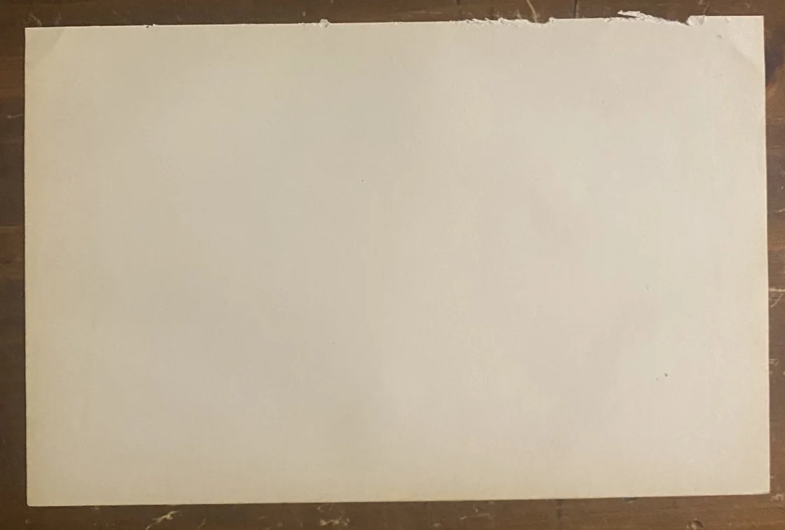 Polly Moran — Polly Moran Signed 5.25x8.25 Autographed Cut Vintage Paper, image 3