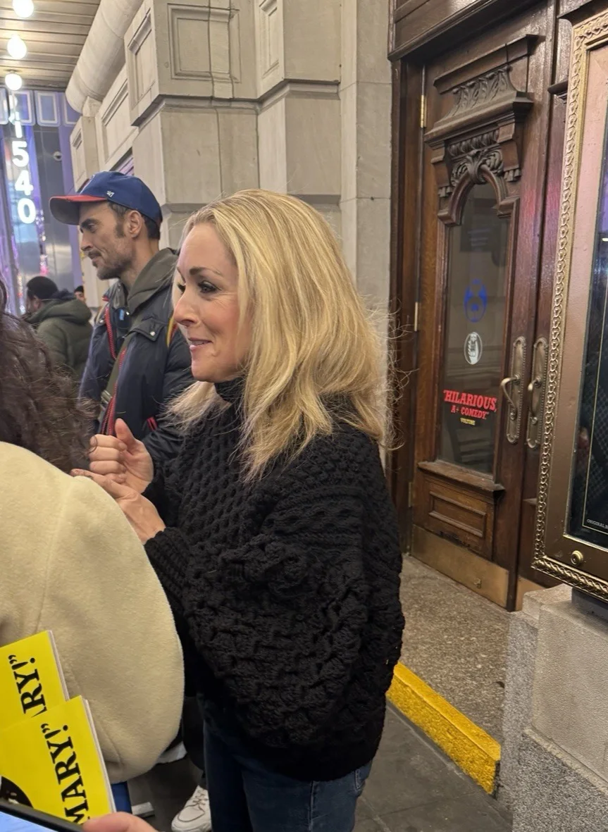Jane Krakowski, Cheyenne Jacson, cast — OH, MARY! Broadway Cast Signed Playbill Jane Krakowski Cheyenne Jackson 30 Rock, изображение 2