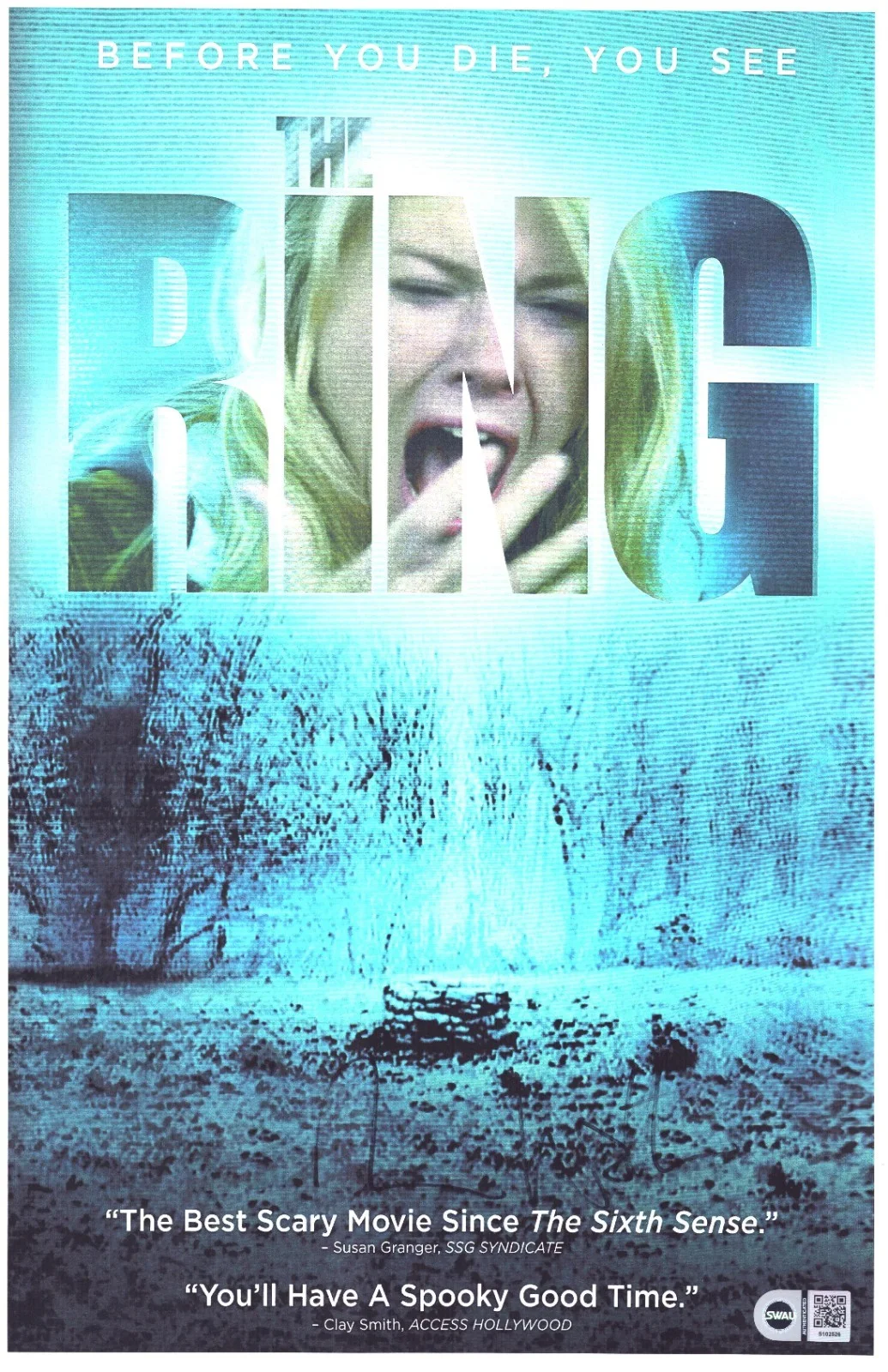 naomi watts — Naomi Watts Signed 11x17 Photo The Ring SWAU #2