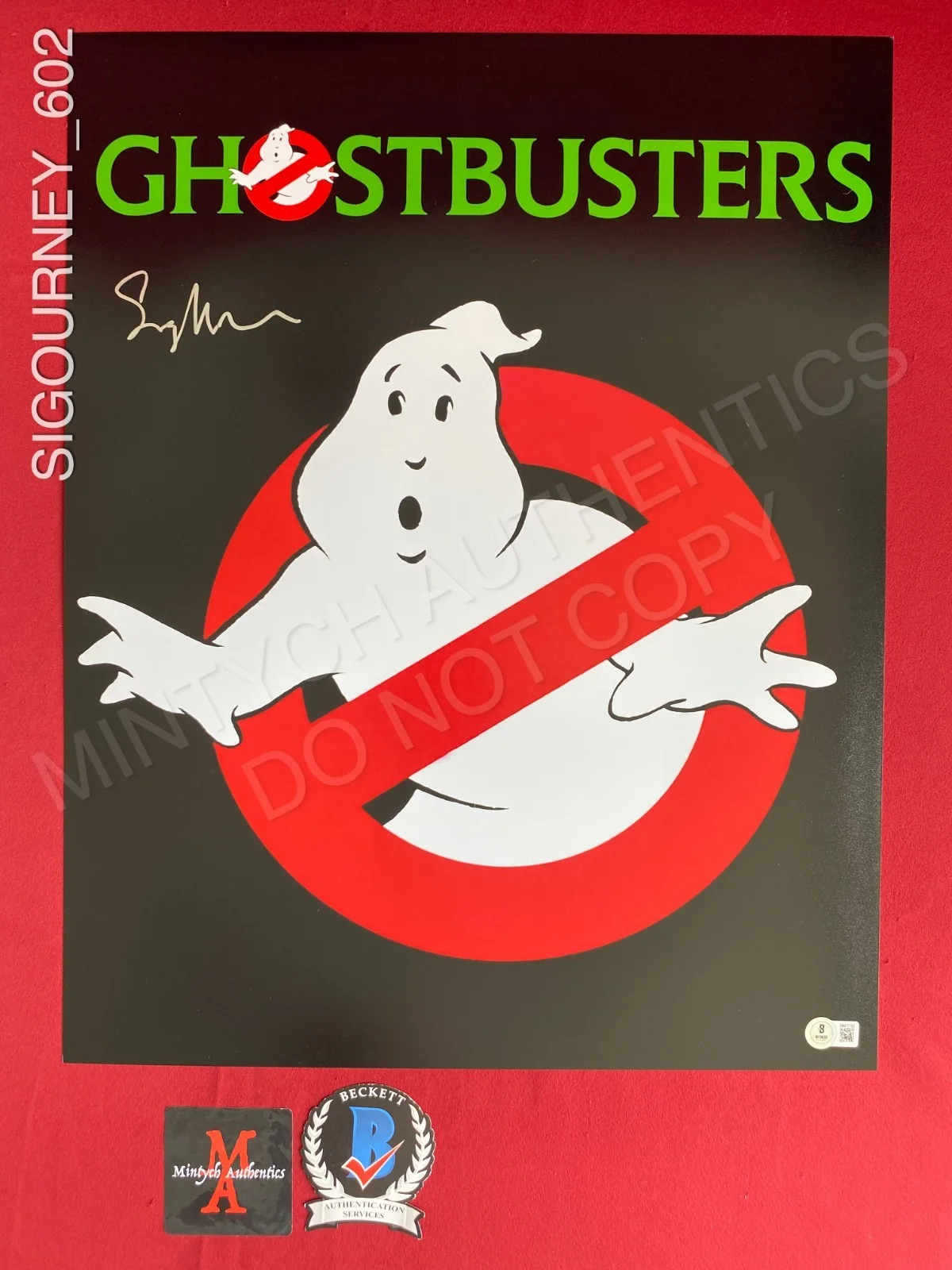 Sigourney Weaver — Sigourney Weaver autographed signed 16x20 photo Ghostbusters Dana Beckett COA