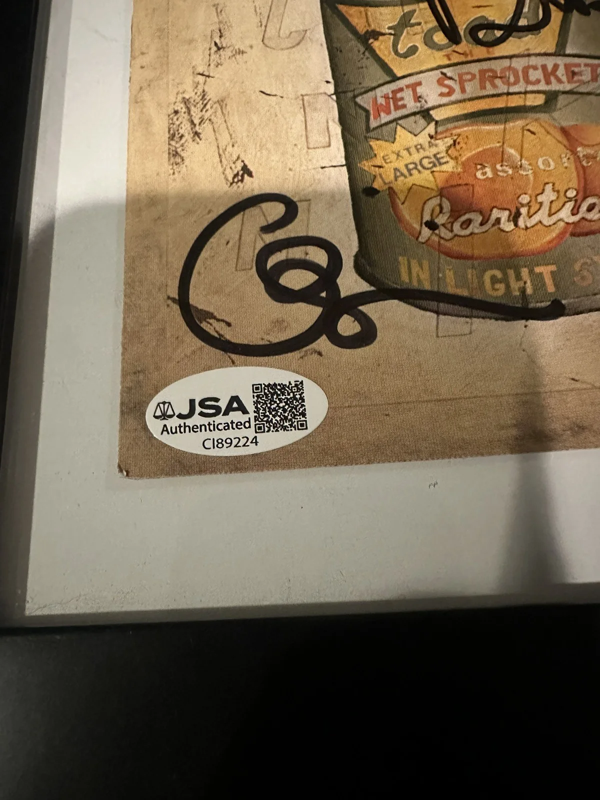 TOAD THE WET SPROCKET SIGNED FRAMED CD JSA COA AUTOGRAPHED BAND GLEN TODD DEAN 7, image 2