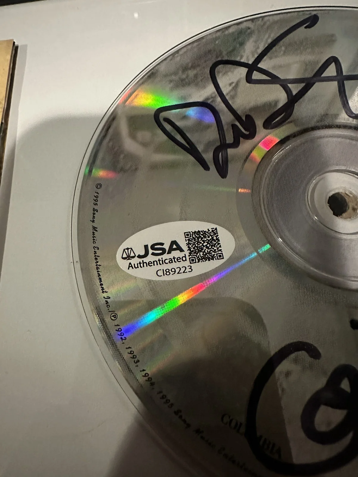 TOAD THE WET SPROCKET SIGNED FRAMED CD JSA COA AUTOGRAPHED BAND GLEN TODD DEAN 2, image 2