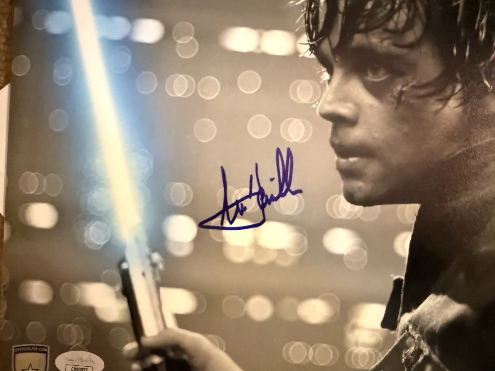 MARK HAMILL — MARK HAMILL signed LUKE SKYWALKER 11X14 Star Wars Photo- JSA Official Pix EMPIRE, image 3