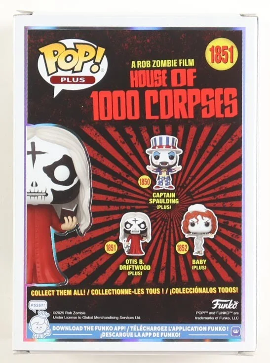 Bill Moseley — Bill Moseley Signed Funko Pop! Otis #1851 W/ Beckett BAS COA House 1000 Corpses, image 2