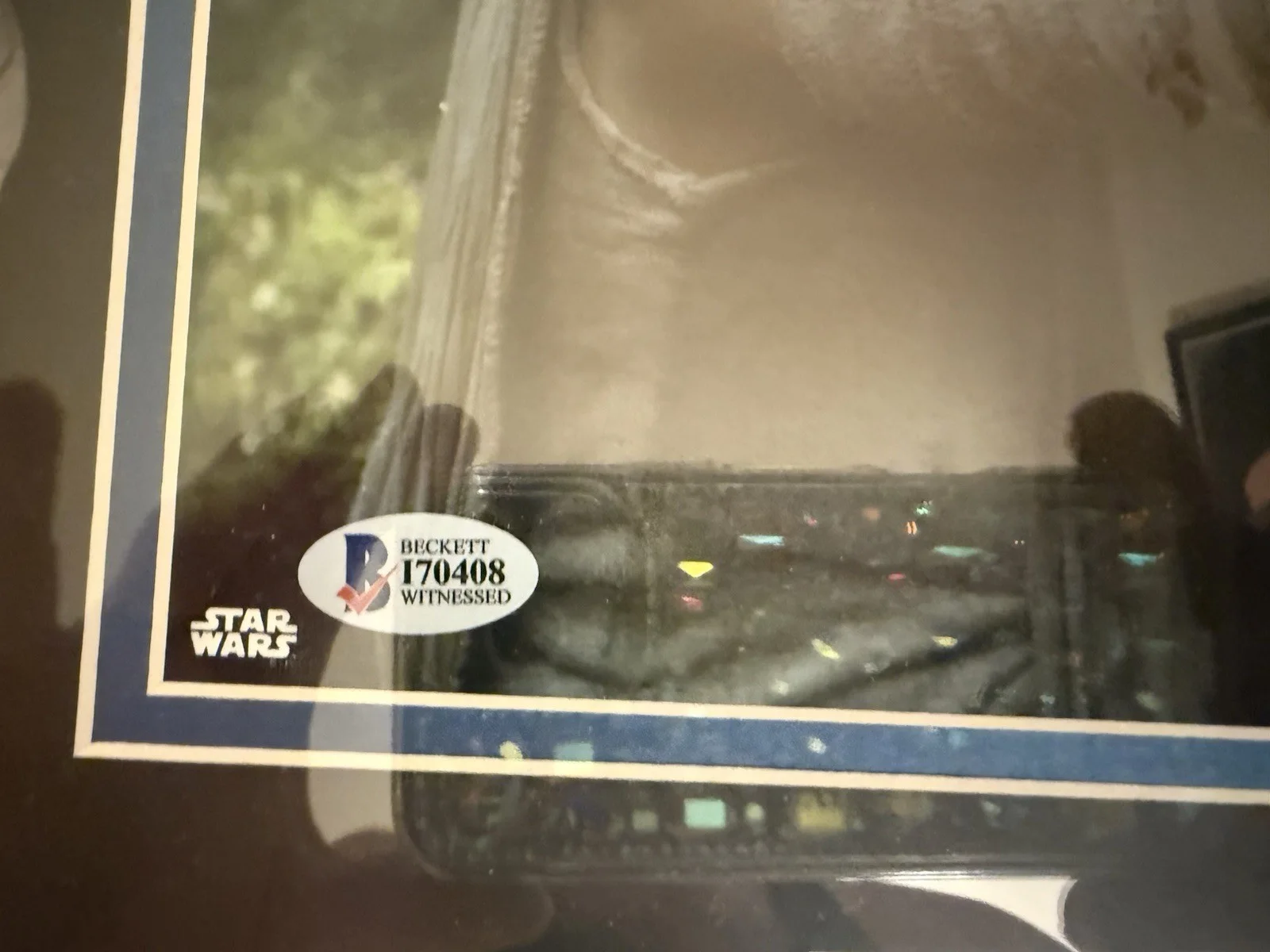 Daisy Ridley — Daisy Ridley Signed Star Wars 11x14 Photo FRAMED Rey Beckett BAS Witnessed, image 5