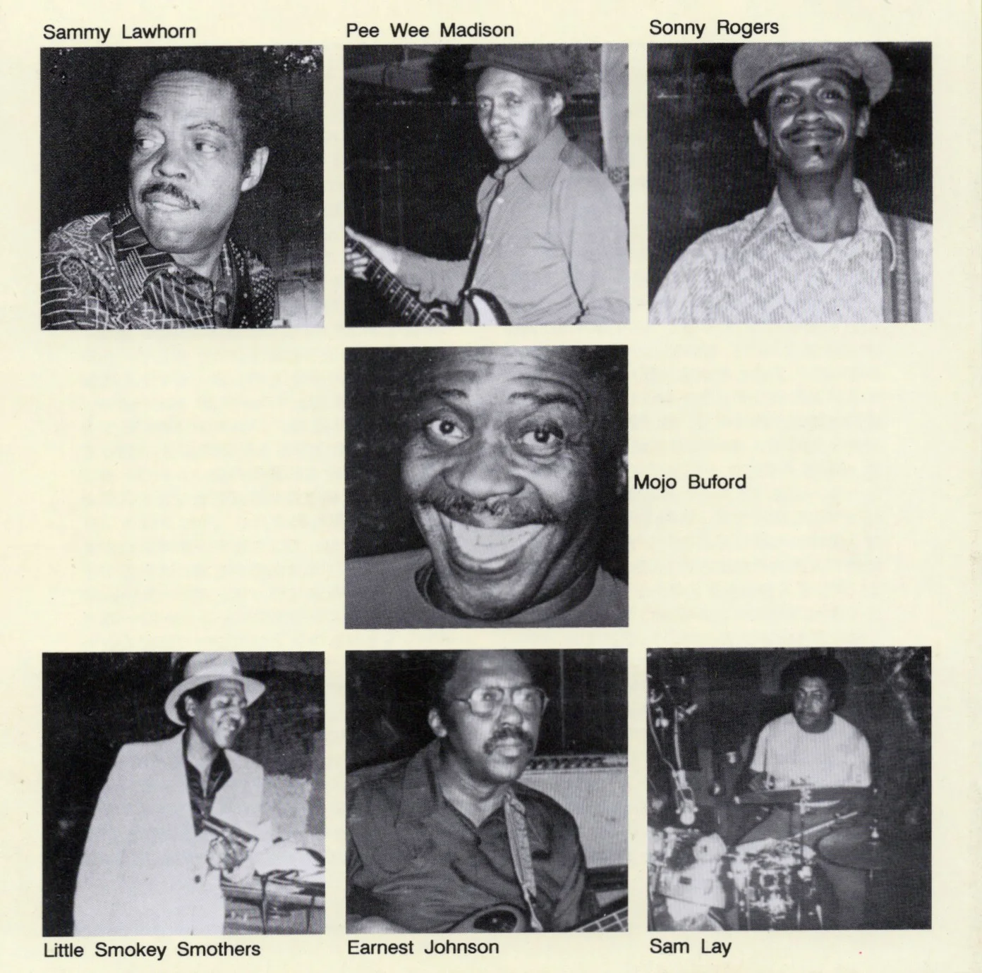 MOJO BUFORD'S Chicago Blues Summit Autographed CD Cover/Booklet CD NOT INCLUDED, image 2
