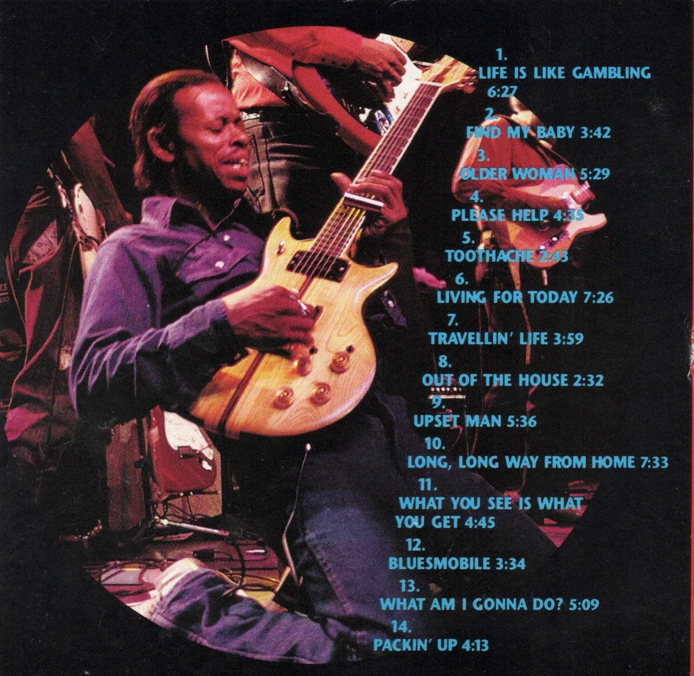 LIL ED & THE BLUES IMPERIALS What You See Is What You Get Autographed CD Cover, изображение 2