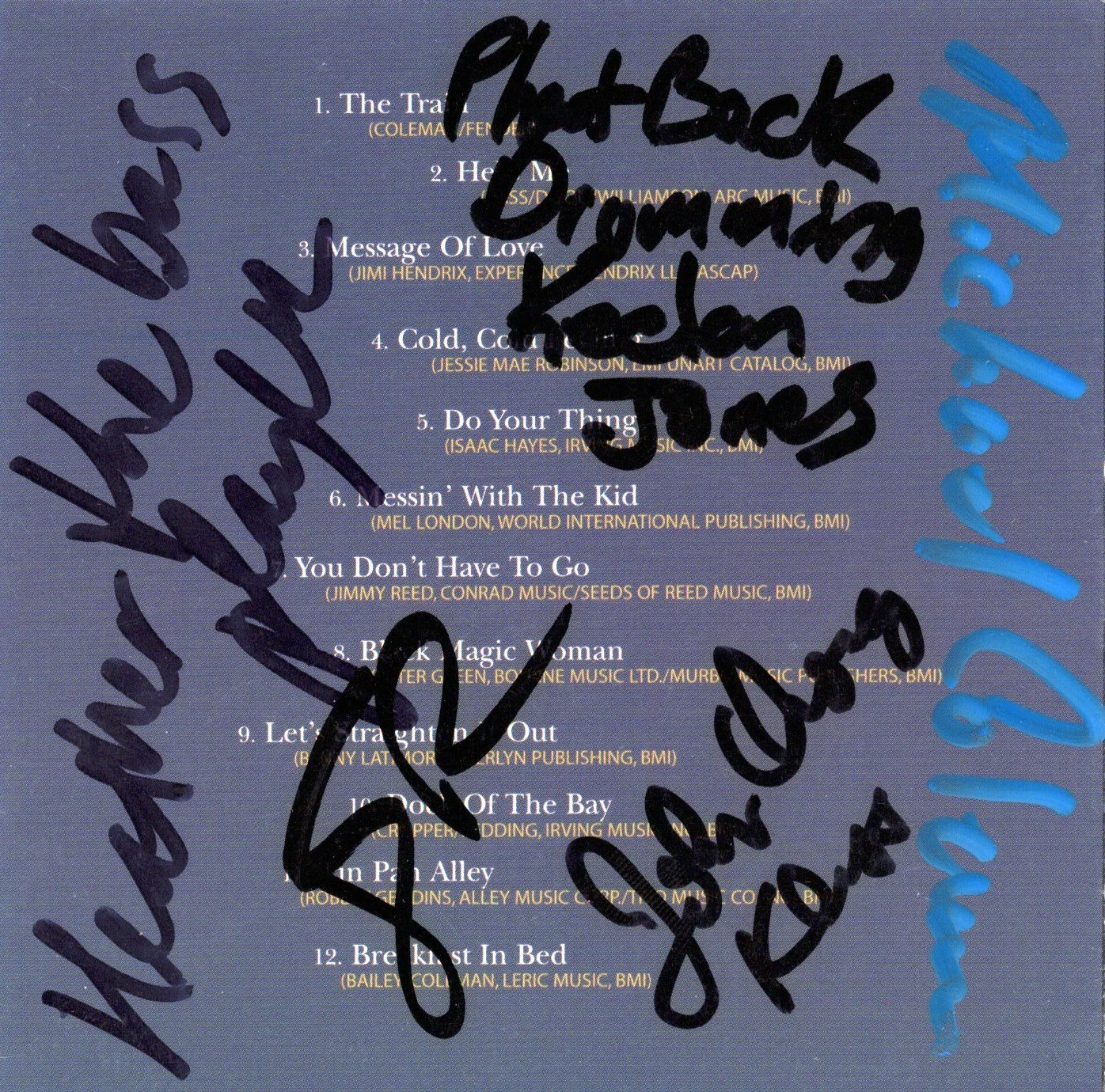 MICHAEL COLEMAN Do Your Thing! Autographed CD Cover/Booklet CD NOT INCLUDED, image 2