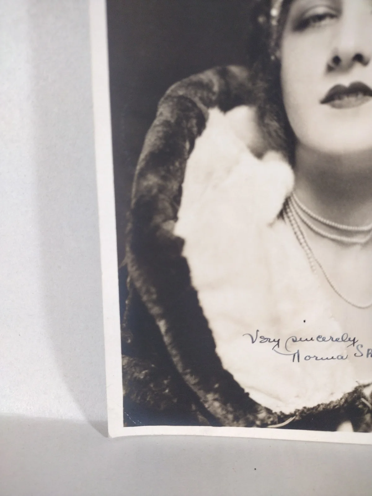 Norma Shearer — Norma Shearer Silver Screen Actress 6 X 9" Sepia Photo Signed W JSA COA, изображение 4