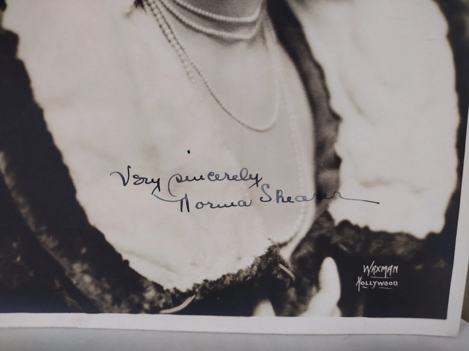 Norma Shearer — Norma Shearer Silver Screen Actress 6 X 9" Sepia Photo Signed W JSA COA, изображение 5