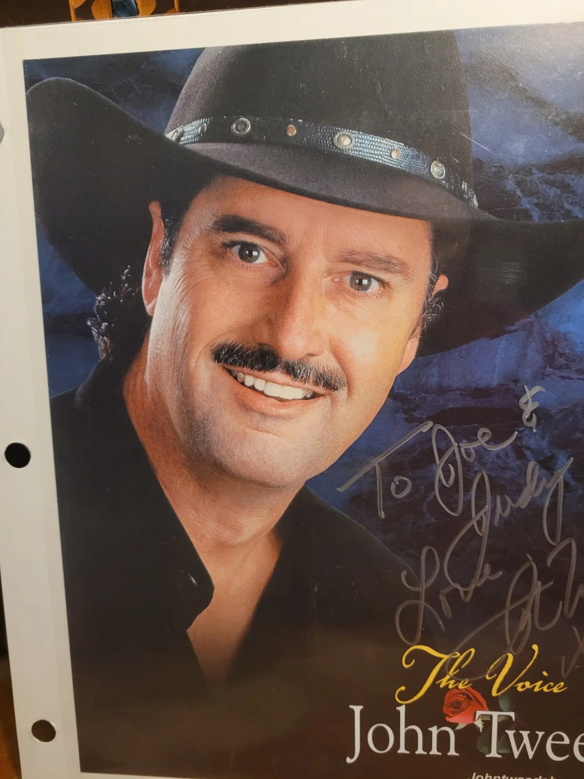 John Tweed Sigbed Autograph, изображение 3
