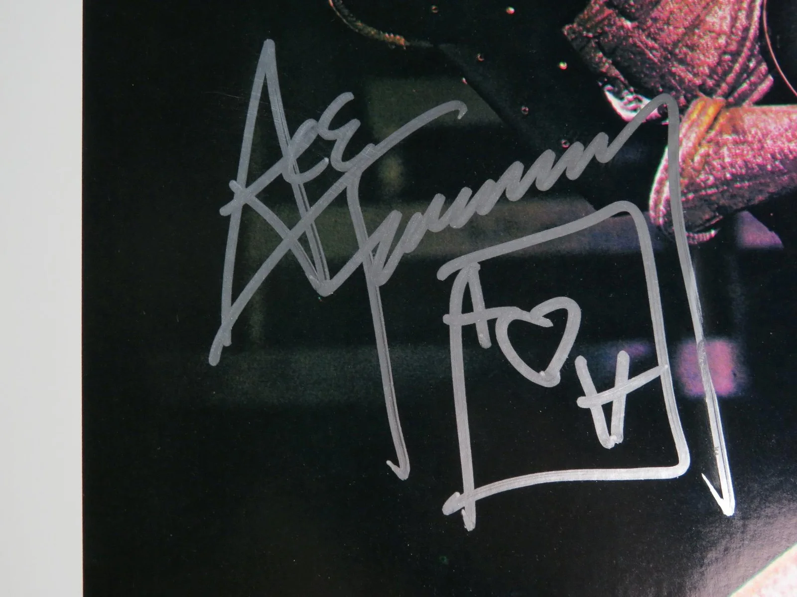 Ace Frehley KISS Signed Autograph Auto 17x23 Poster JSA, изображение 2
