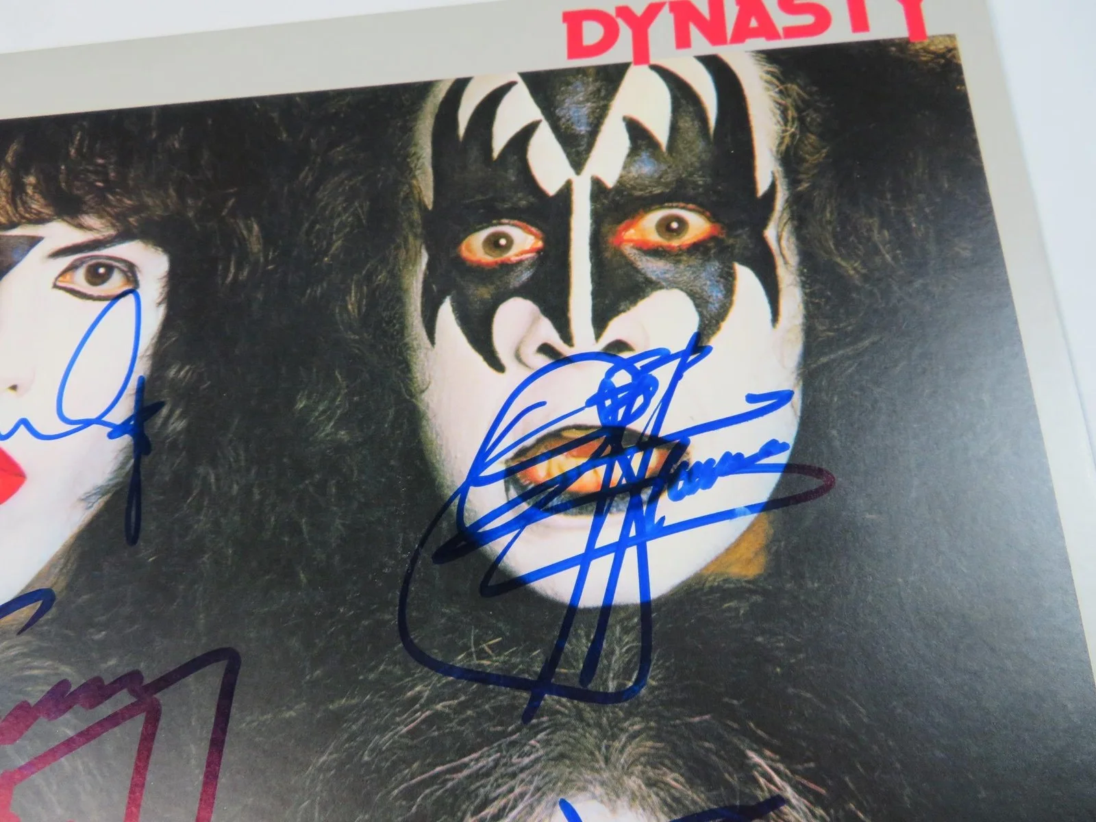KISS Signed Autograph Auto "Dynasty" Album Vinyl LP by 4 JSA BAS, image 4