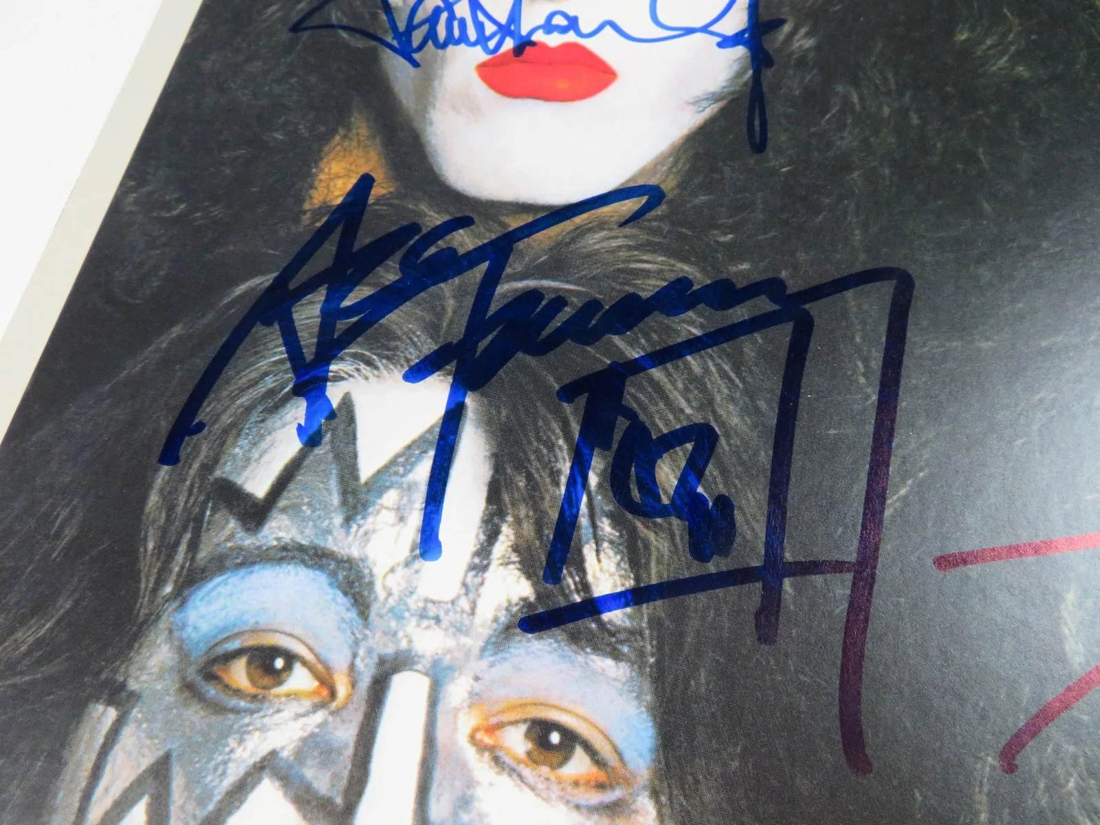 KISS Signed Autograph Auto "Dynasty" Album Vinyl LP by 4 JSA BAS, image 5