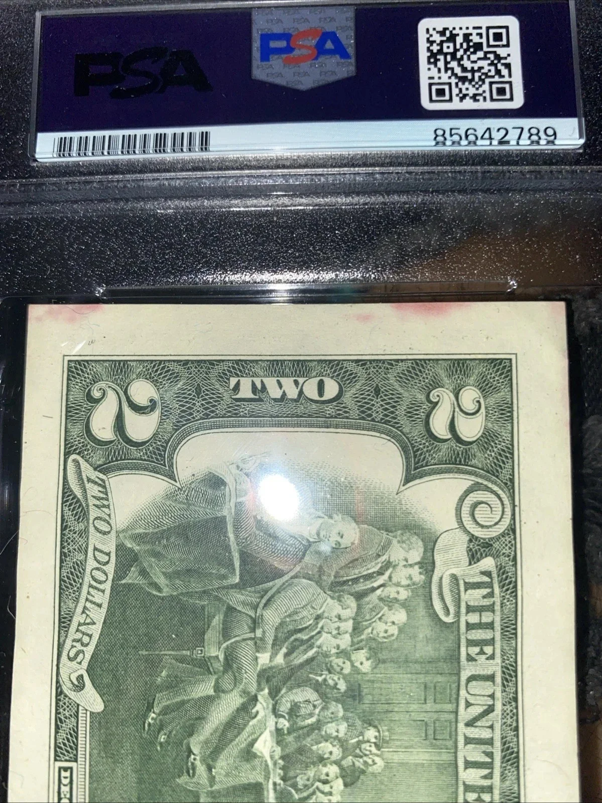 tommy chong — TOMMY CHONG signed $2 real currency autograph PSA/DNA encapsulated cheech chong, image 4