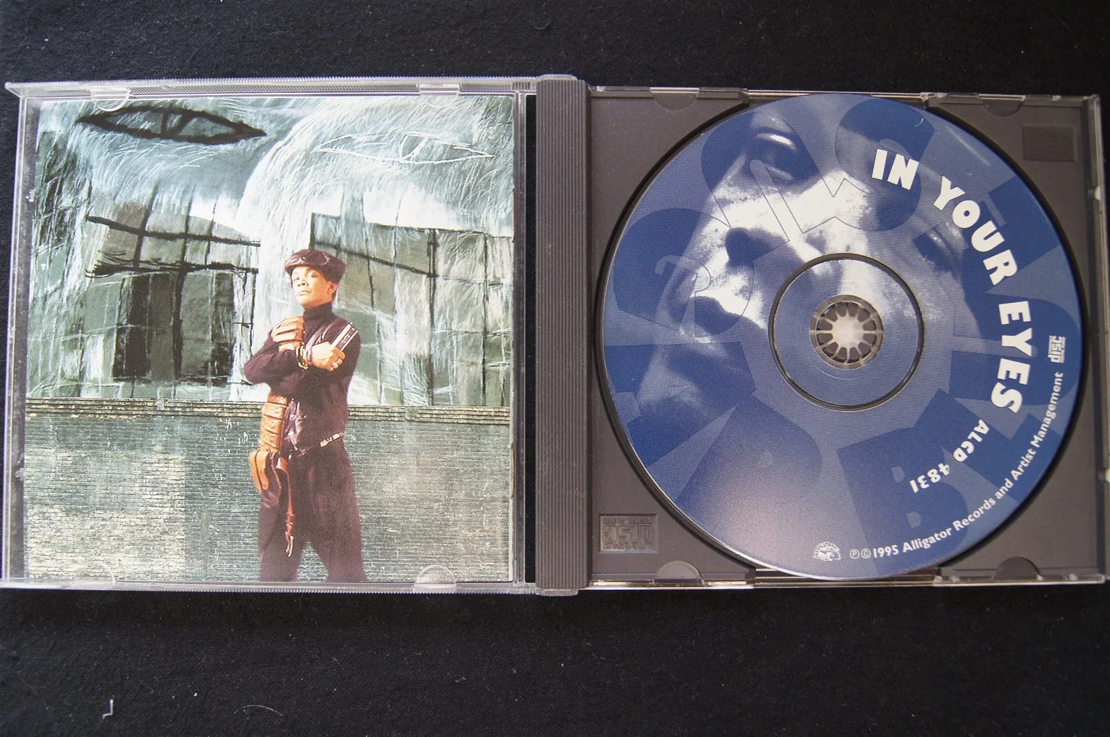 SUGAR BLUE In Your Eyes Autographed CD, image 2