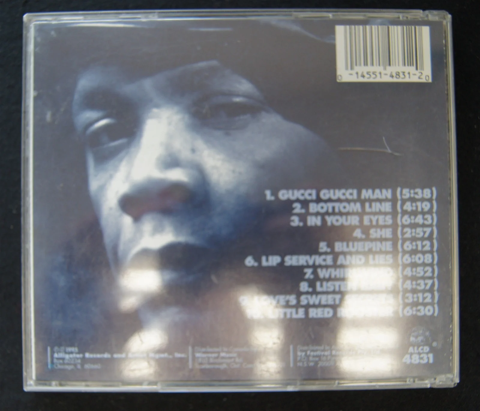 SUGAR BLUE In Your Eyes Autographed CD, image 3
