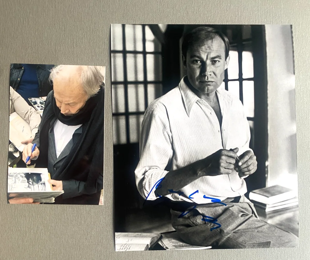 Klaus Maria Brandauer — KLAUS MARIA BRANDAUER "James Bond" signed in person autograph photo 8x10