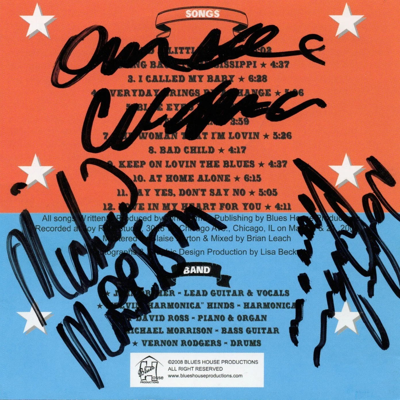 JOHN PRIMER All Original Autographed CD Cover/Booklet CD NOT INCLUDED, image 2