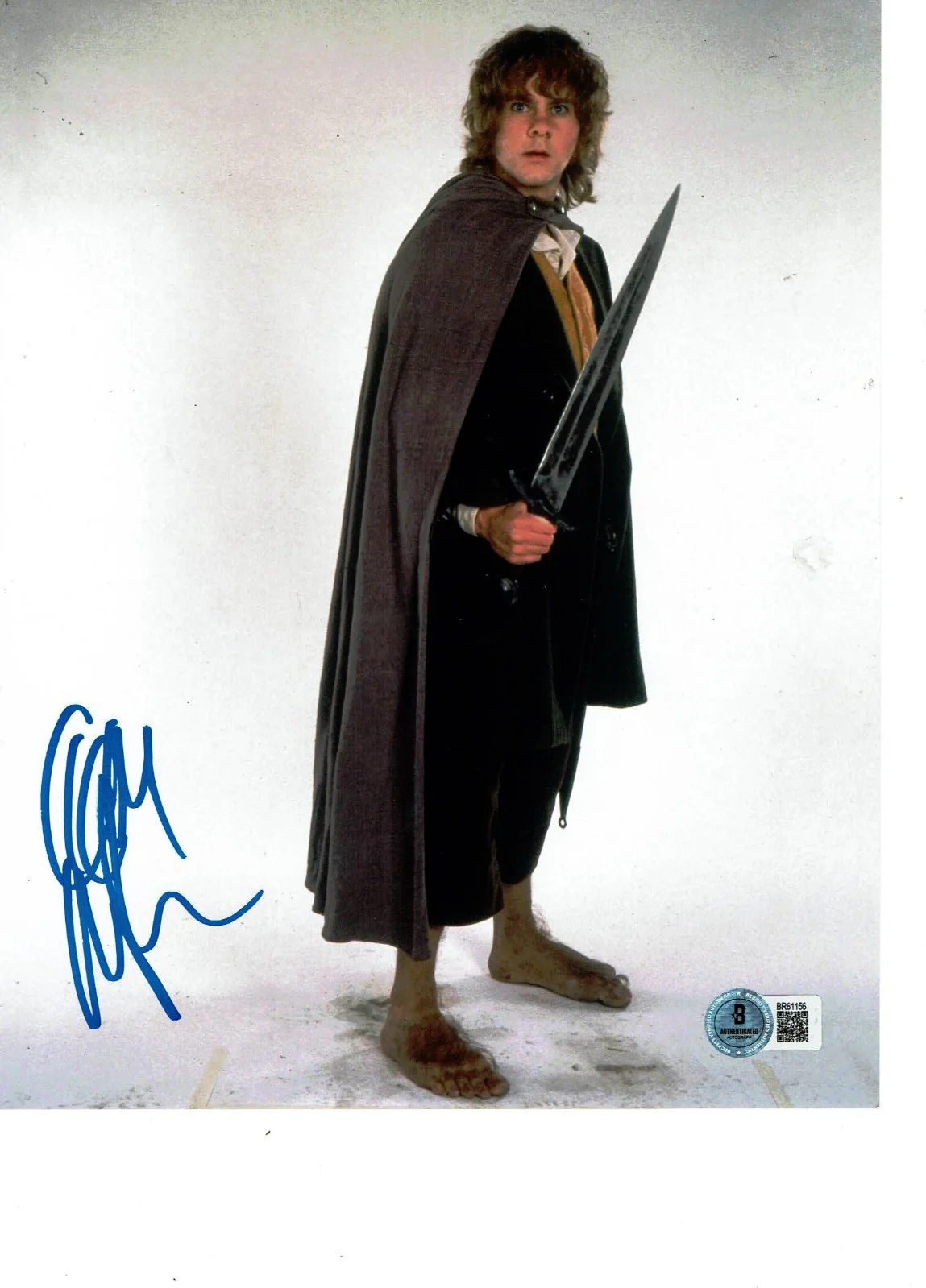 Dominic Monaghan — Dominic Monaghan Lord Of The Rings 8x10 autographed photo Beckett Certified*