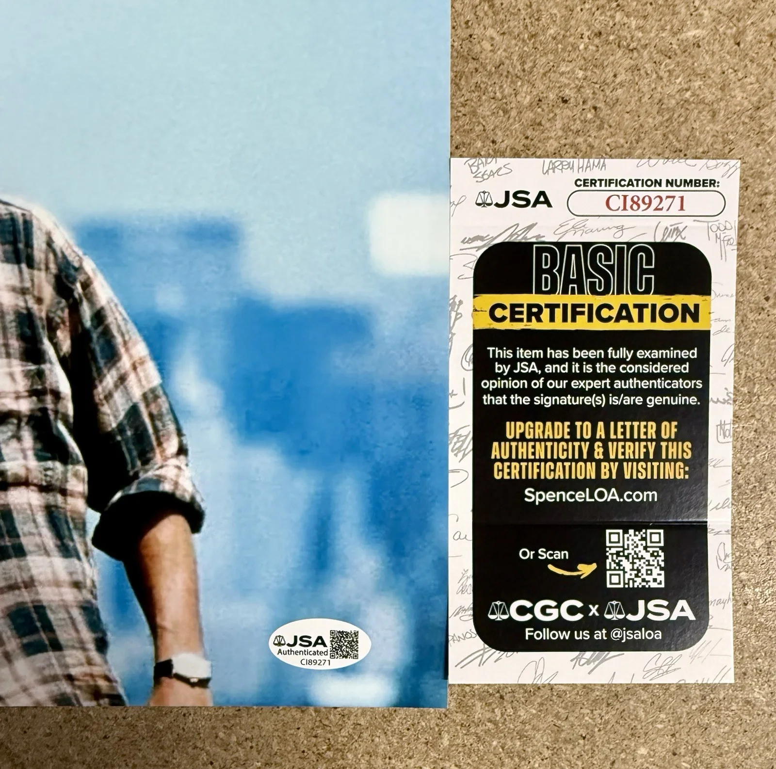 Jeff Goldblum — Jeff Goldblum Signed David Levinson Independence Day 8x10 Photo With JSA COA, изображение 2
