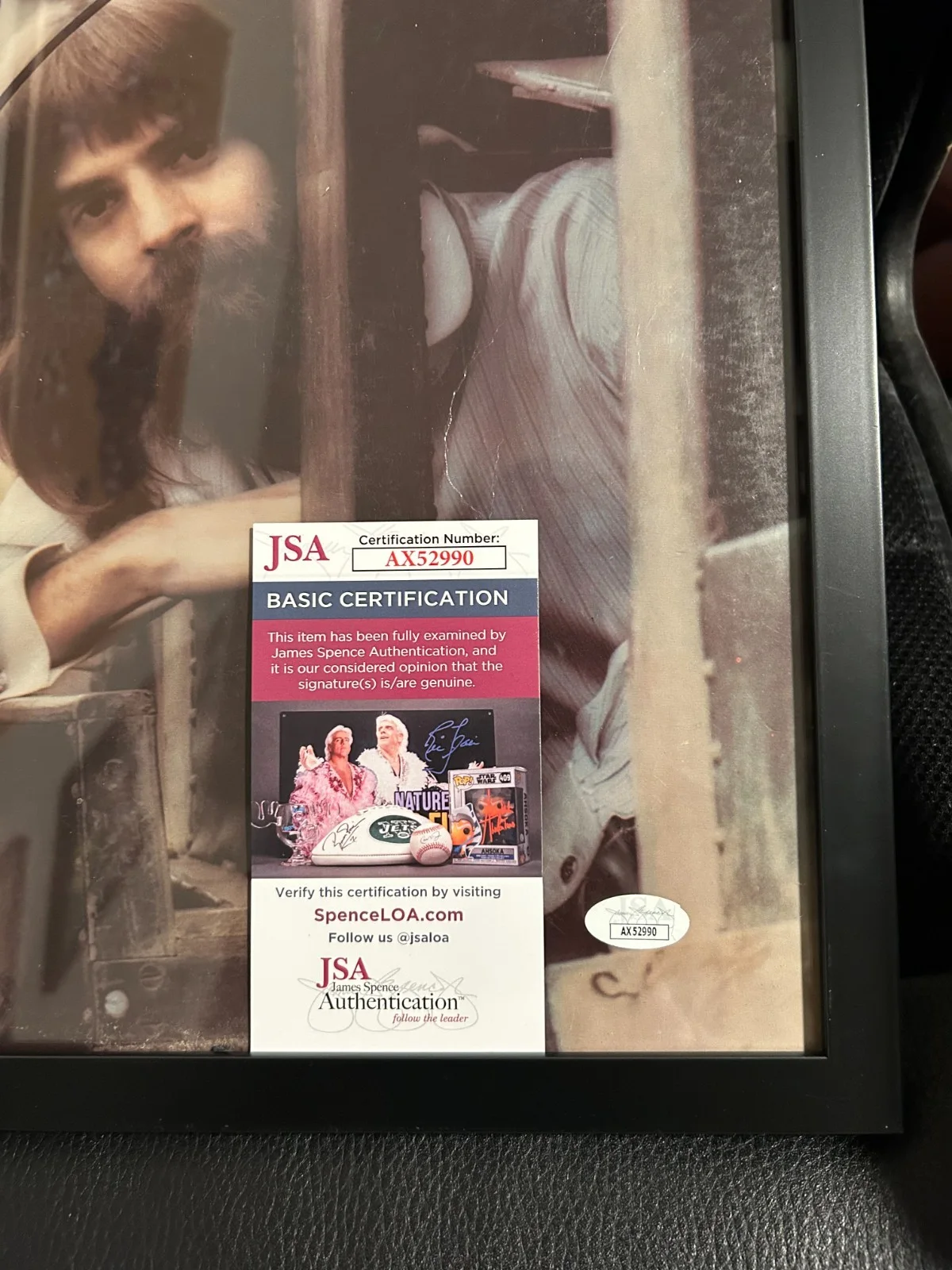 Kenny Loggins Signed Loggins & Messina "Mother Lode" Framed LP Album W/ JSA, изображение 2