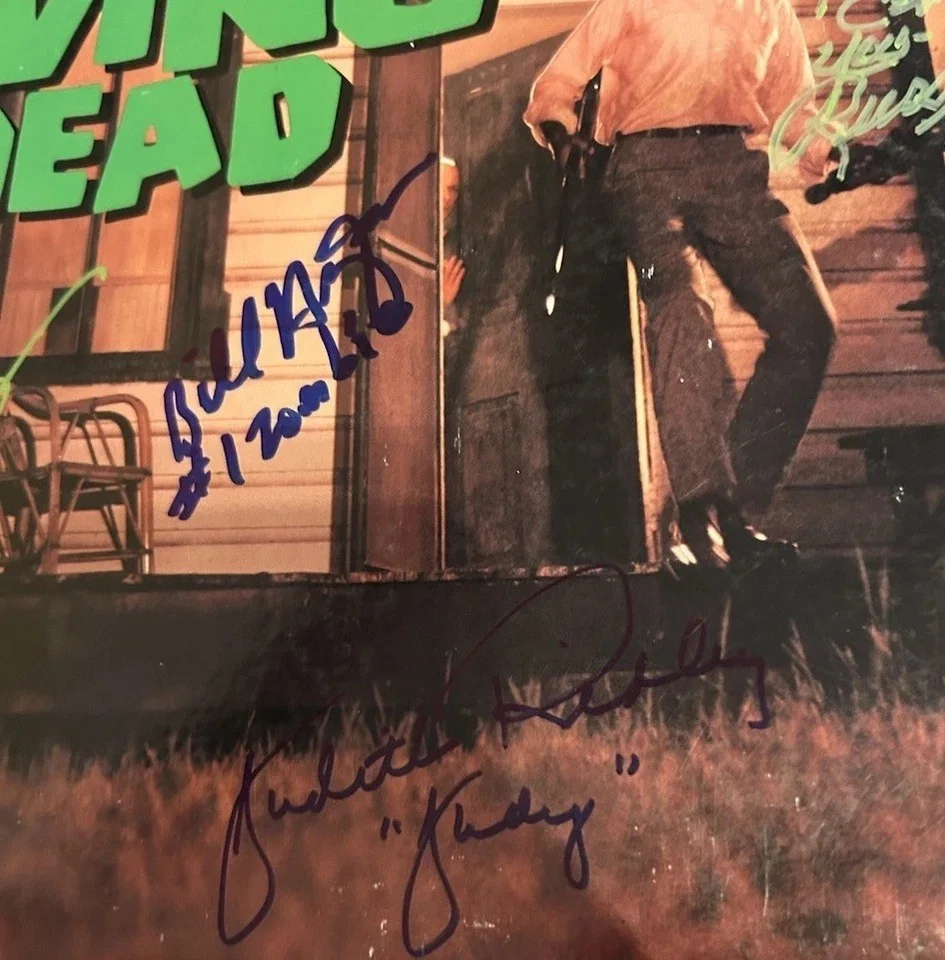 Night Of The Living Dead 1968 Cast Signed Laserdisc Hardman Eastman Hinzman ODea, image 4