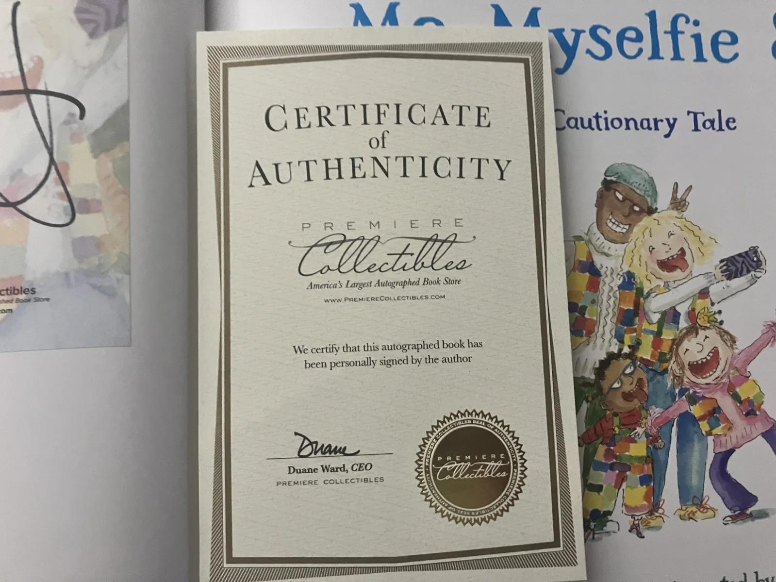 Jamie Lee Curtis — Jamie Lee Curtis SIGNED ‘Me, Myselfie & I’ AUTOGRAPHED Book with COA FREE SHIP, image 5