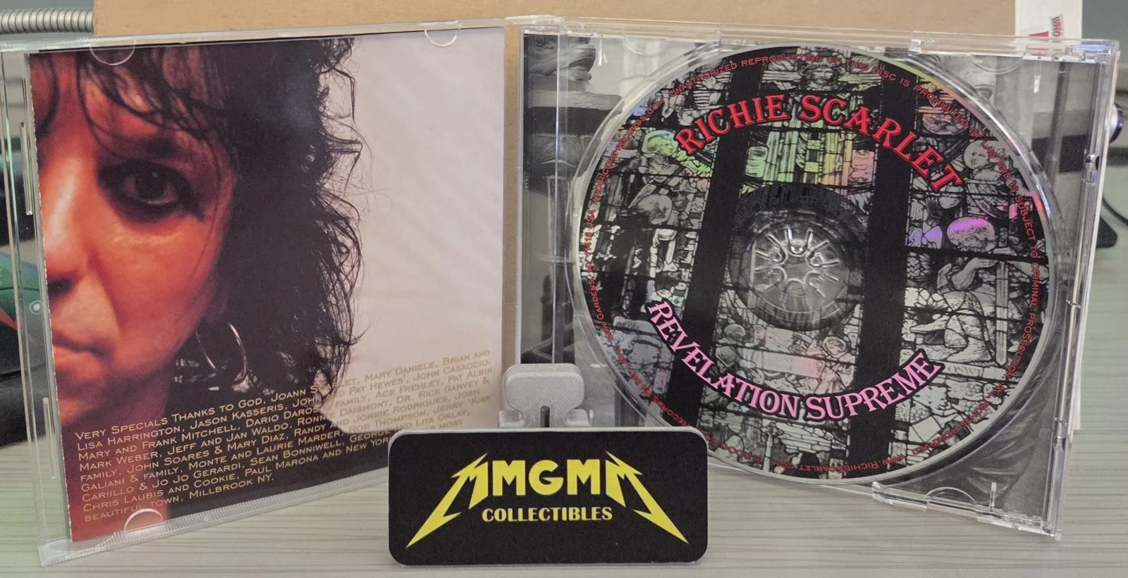 Richie Scarlet - Revelation Supreme Signed CD - Kiss / Ace Frehley - Autographed, image 2
