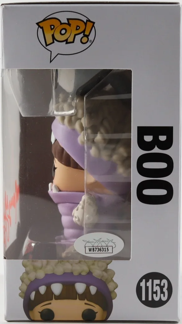 Mary Gibbs — Mary Gibbs Authentic Signed Funko PoP W/ JSA COA Monsters Inc. #1153, изображение 2