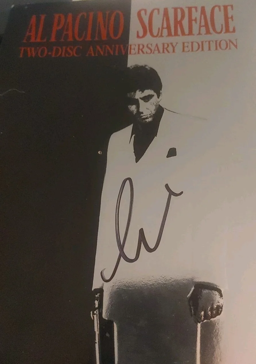 Al Pacino — Al Pacino Hand Signed Scarface 2 DVD Anniversary Edition Letter Of Authenticity, изображение 2