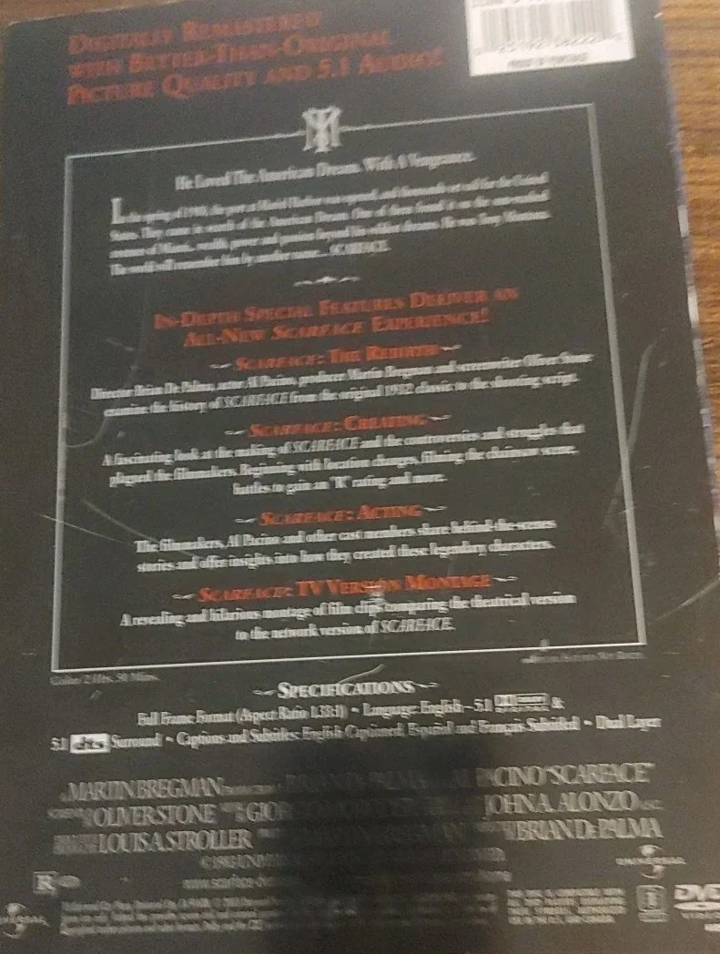 Al Pacino — Al Pacino Hand Signed Scarface 2 DVD Anniversary Edition Letter Of Authenticity, изображение 3