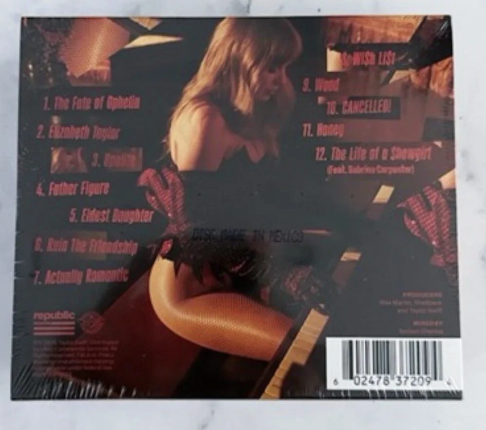 Taylor Swift The Life of a Showgirl It's Frightening Edition Deluxe CD SEALED, изображение 4