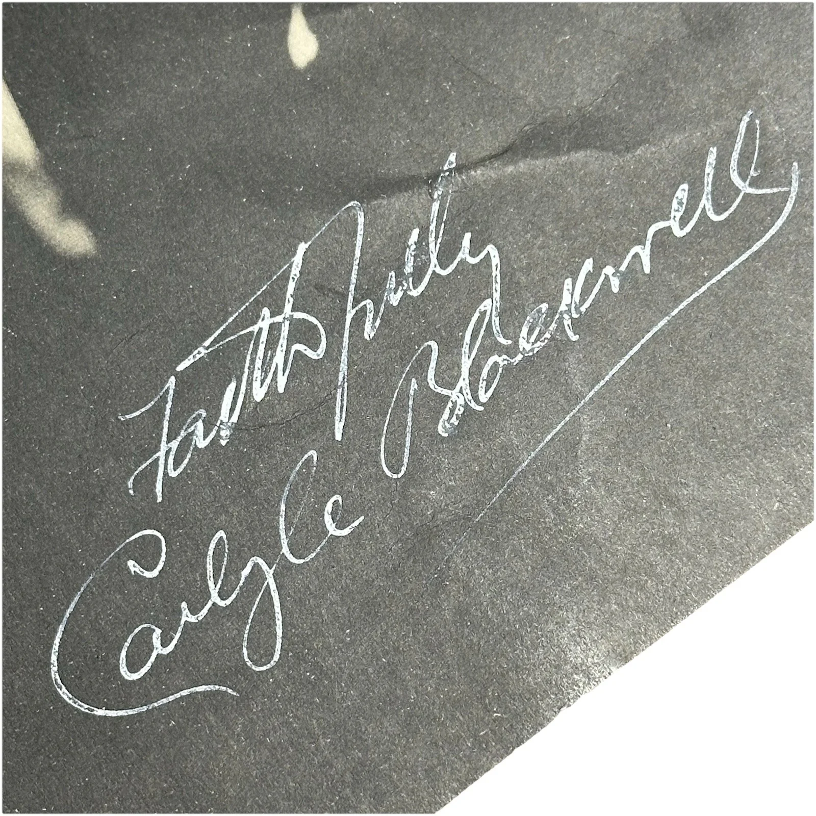 Bessie Love — CARLYLE BLACKWELL (d. 1955) Silent Film Actor Director Autograph Signed Photo, изображение 2