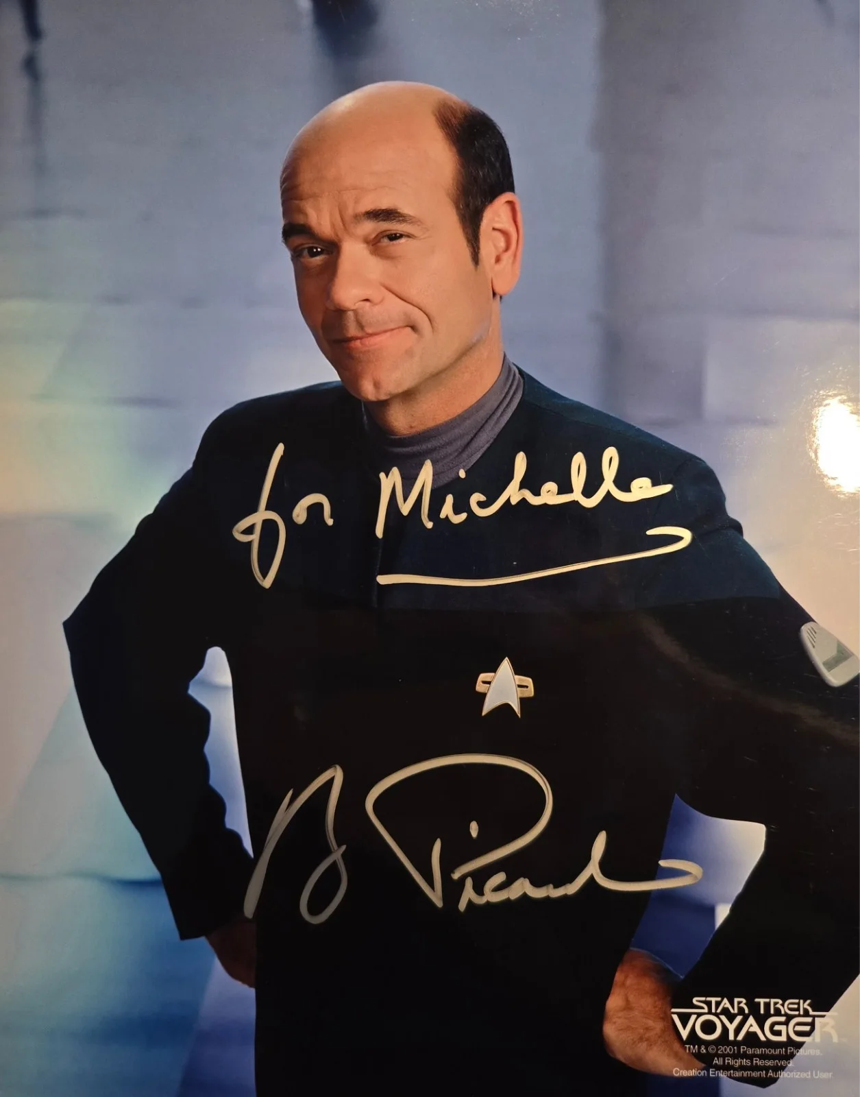 Robert Picardo — Robert Picardo - The Doctor - Star Trek Voyager - 8x10 Autographed Photo