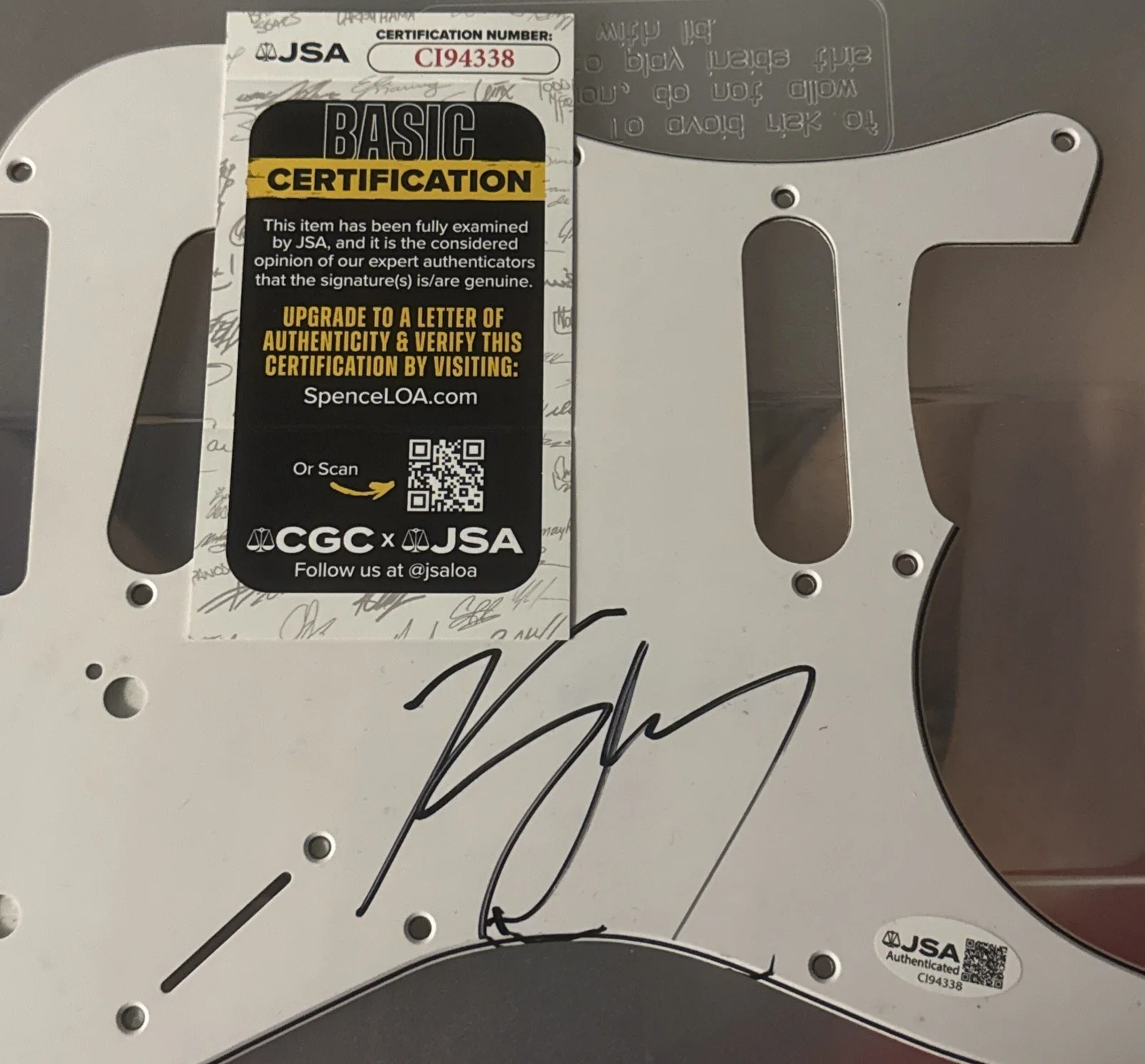 KENNY CHESNEY SIGNED GUITAR COUNTRY LEGEND KENNY CHESNEY AUTOGRAPHED GUITAR COA!, image 3