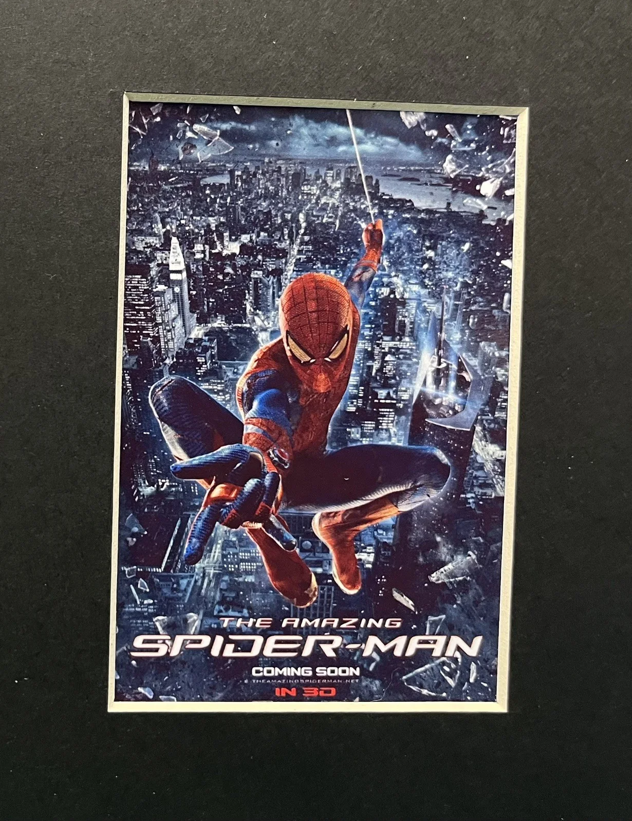 SPIDER - MAN. . THE AMAZING SPIDER-MAN . 35mm Film Cell Mounted Display, изображение 2